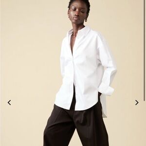 soldout.nyc The Everything Shirt Long Sleeve Button Down Oversized Small